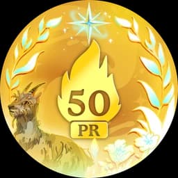 50 Competition PR Streak badge